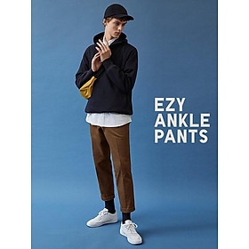 Quần Kaki Nam EZY COTTON RELAXED FIT ANKLE PANTS - SIZE 29-30-31-32-33-34