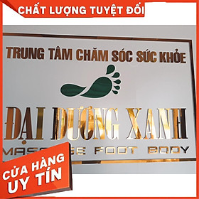Chữ alu gương trang trí tường có cắt theo yêu cầu