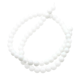 1 Strand Approximately DIY Gemstone Round Loose Beads 6mm Black