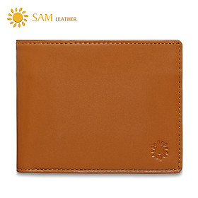 Hình ảnh Ví Nam Da Bò SAM Leather - Ví Ngang Nam Nữ Da Bò Cao Cấp