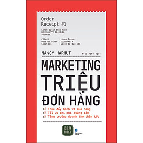 Sách Marketing Triệu Đơn Hàng