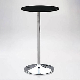 Bàn bar Colin mặt gỗ chân thép mạ