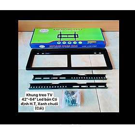 Mua Khung treo TV 40 -65  Leb bản Cố Định Hoàng Tâm  màu đỏ hàng chính hãng