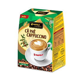 Cà Phê Hoà Tan Sữa Đá 4IN1 Napoli Coffee 29g/gói - Cà Phê SẠCH, Dậy Mùi Cà Phê Arabica/Robusta Bổ Sung Socola Béo Ngậy