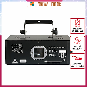 Đèn Laser Bay Phòng Chiếu Hình 3D- K10+ Plus V2.0 Với Hơn 1000 Hiệu ứng 3D Dùng Cho Phòng Bay |Phòng Karaoke | Vũ Trường