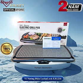 Bếp Nướng Điện Lock&Lock Electric Grill EJG231 (2000W) - Hàng Chính Hãng