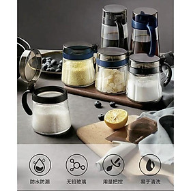 Mua Hũ đựng gia vị và Chai đựng nước mắm dầu ăn Thuỷ Tinh Cao Cấp