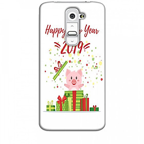 Ốp lưng dành cho điện thoại LG G2 Happy New Year Mẫu 3