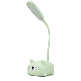 Mua Đèn led để bàn sạc usb hình thú dễ thương - Gấu - Xanh ngọc