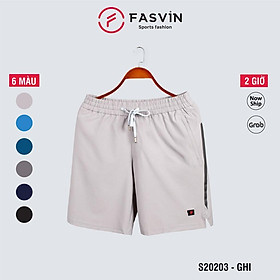  Quần short thể thao nam Fasvin S20203.HN chất vải mềm nhẹ co giãn dễ chịu