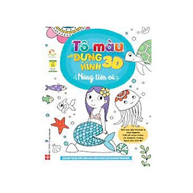 Tô màu và dựng hình 3D - Nàng tiên cá