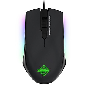 Ajazz AJ903 Mouse USB Wired Gaming RGB Lighting Mouse High Performance 32bit IC 50G Acceleration Customized Macro