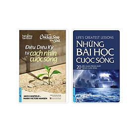 Hình ảnh Combo Điều Diệu Kỳ Từ Cách Nhìn Cuộc Sống + Những Bài Học Cuộc Sống (Bộ 2 Cuốn) - FN 