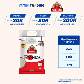 Gạo Japonica Neptune 5kg