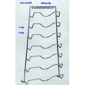 Mua Kệ máng nắp nồi  xoang bằng inox 304 cao cấp dùng trọn đời không gỉ sét