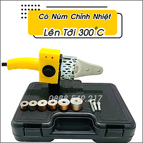 Mua Máy Hàn Ống Nhiệt PPR PE PB Từ 20mm-25mm-32mm Công Suất 1500w Có Núm Điều Chỉnh Nhiệt Tiện Dụng