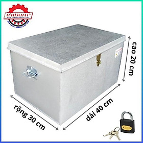 Mua Thùng đựng đồ đa năng có khóa KT 40 x 30 x 20 cm