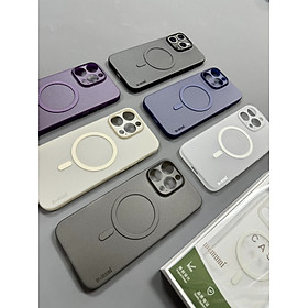 Ốp lưng dành cho iPhone 16, iPhone 16 Pro, iPhone 16 Plus, iPhone 16 Pro Max hiệu MEMUMI hỗ trợ sạc không dây siêu mỏng 0.3mm cao cấp - Hàng chính hãng