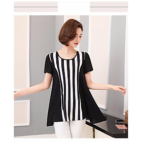 ÁO FORM DÀI PHỐI SỌC CAO CẤP  TK171n