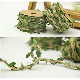 Mua Cuộn 5m dây thừng lá xanh handmade
