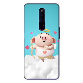 Ốp lưng điện thoại Oppo F11 Pro hình Heo Con Thần Tình Yêu - Hàng chính hãng