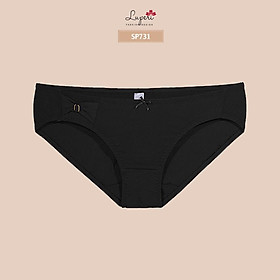 Quần Lót Nữ Cotton Cạp Vừa LUPERI SP731 Dáng Bikini Ren Viền Mông Mềm Mịn Co Giãn Thoáng Mát Chống Lằn Mông