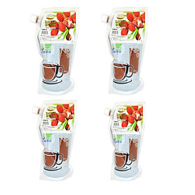 Combo 04 túi Siro chà là nhập khẩu - Ăn ngọt không lo tiểu đường - túi 1,3kg - thức uống tinh tinh túy từ thiên nhiên.