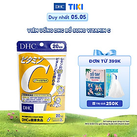 Thực phẩm bảo vệ sức khỏe Viên uống DHC bổ sung vitamin C Nhật Bản