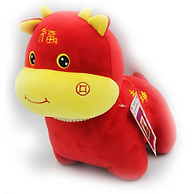 Thú Nhồi Bông/ Gấu Bông Trâu Đồng Tiền Siêu Dễ Thương 30 cm BA00197