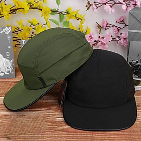 Combo 2 mũ lưỡi trai nón kết sơn vải dù 2 lớp thời trang nam nữ cao cấp