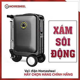 Vali điện Homesheel Airwheel SE3S chính hãng , Phiên bản quốc tế, đi được máy bay, pin cao hơn