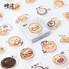 Bộ 45 sticker bánh mì E85