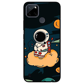 Ốp lưng dành cho Realme C21Y - C25Y mẫu Du Hành Câu Cá