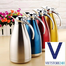Mua BÌNH 2 LỚP INOX GIỮ NHIỆT 2 LÍT - FULL BOX.
