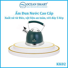 Mua Ấm Đun Nước Inox Cao Cấp Kalpen 2.5L - KK02