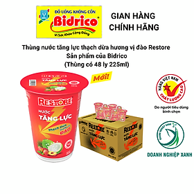 Nước Tăng Lực Ly Restore ( Thùng 48 ly 225ml ) - Sản phẩm của Bidrico