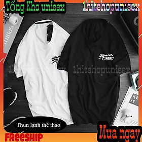 Áo thun nam thể thao , áo phông nam , nữ chất thun lạnh co dãn ,cực mát thoải mái