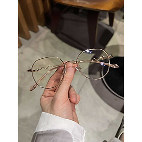 Kính kim loại gọng kiểu điệu thời trang ulzzang cho nữ