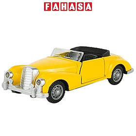 Đồ Chơi Mô Hình Xe MB Cổ Điển Chạy Trớn - Toys&Joys 13223 - Màu Vàng
