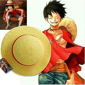 Nơi bán Cosplay Mũ Rơm Luffy One Piece - Nón Rơm Luffy Chống Nắng, Mưa - Giá Từ -1đ