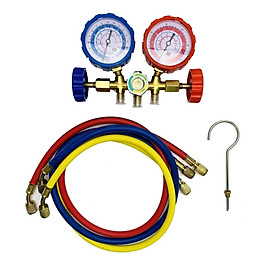 Mua Dụng cụ đo áp xuất gas điều hòa - Đồng hồ đôi đo áp suất gas máy lạnh CT536G