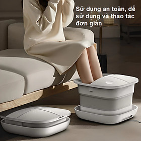 Bồn Ngâm Chân Massage Philips PPM6502 Hàng chính hãng