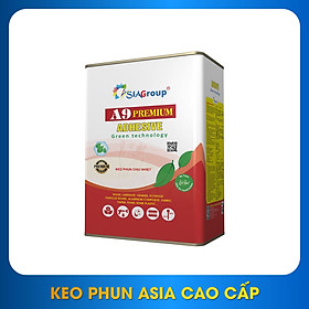 Keo phun chịu nhiệt ASIA A9-PREMIUM-Keo phun dán trần ô tô