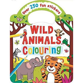 Hình ảnh Sách tô màu Wild Animals Colouring