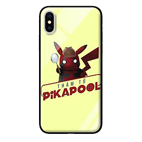 Ốp kính cường lực cho iPhone XS Pikapool - Hàng chính hãng