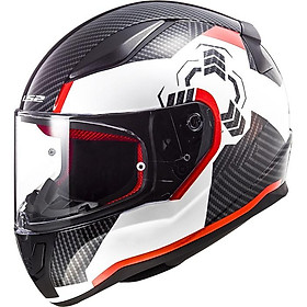 MŨ BẢO HIỂM FULLFACE LS2 FF353 RAPID GRAPHIC - GARA20