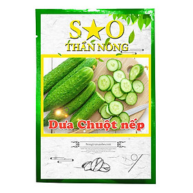 Hạt giống dưa chuột nếp cao sản - hạt giống Sao thần Nông