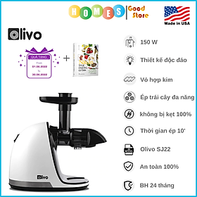 Máy Ép Chậm OLIVO SJ22 Thương Hiệu Mỹ Công Suất 150W