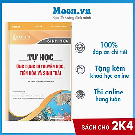 Sách ID luyện thi THPT quốc gia 2021 môn Sinh Tự học Ứng dụng Di truyền học Tiến hóa và Sinh thái (thầy Nghệ)
