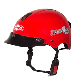 Mũ Bảo Hiểm Andes Nửa Đầu - 3S108M Bóng